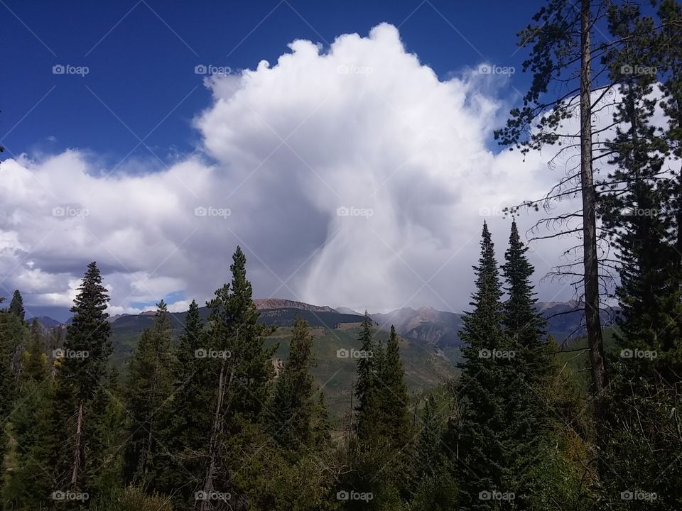 Vail Snow Storm in Summer