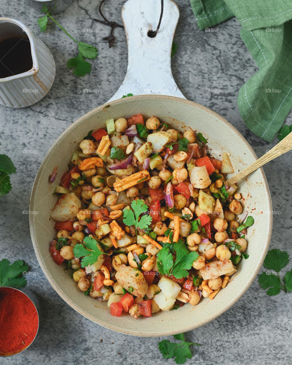 Salad bowl, eat your greens, protein packed salad bowl, complete meal