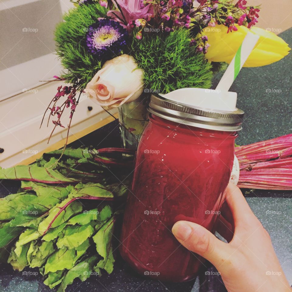 Food, No Person, Jar, Flower, Glass