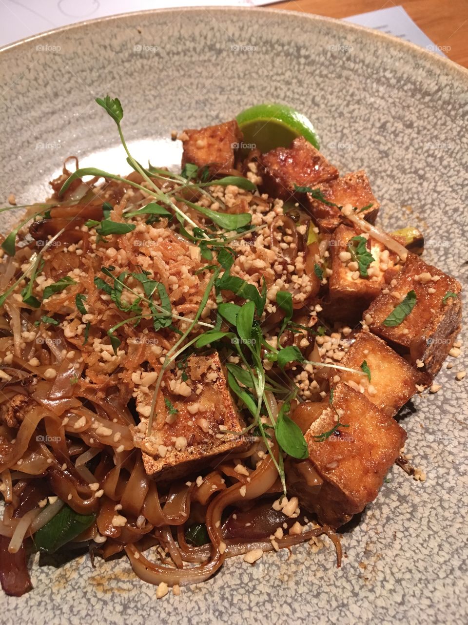 Vegan Phad Thai at Wagamama