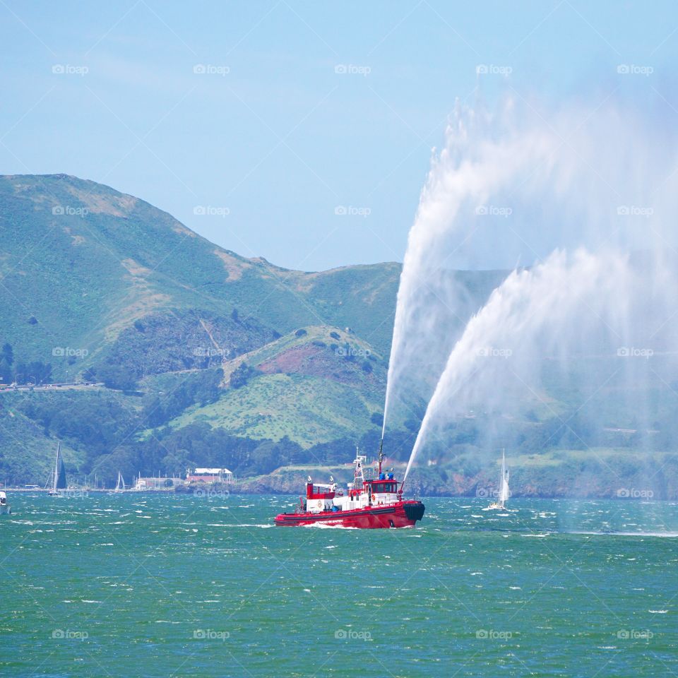 Fire boat