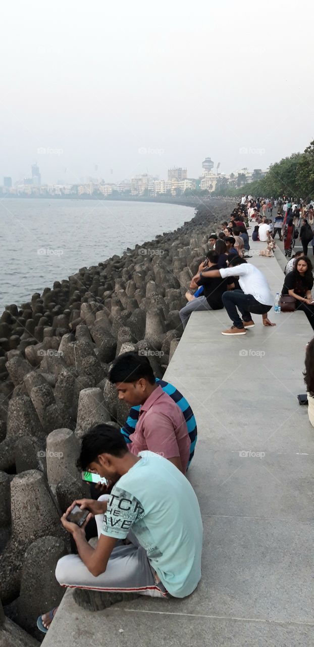 Marine drive in Mumbai
