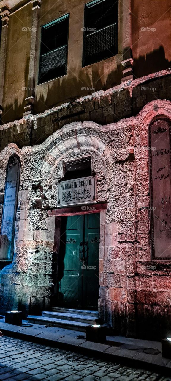 old school at ancient Cairo