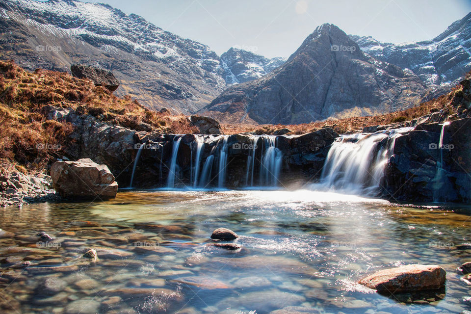 The fairy pools on the isle of skye