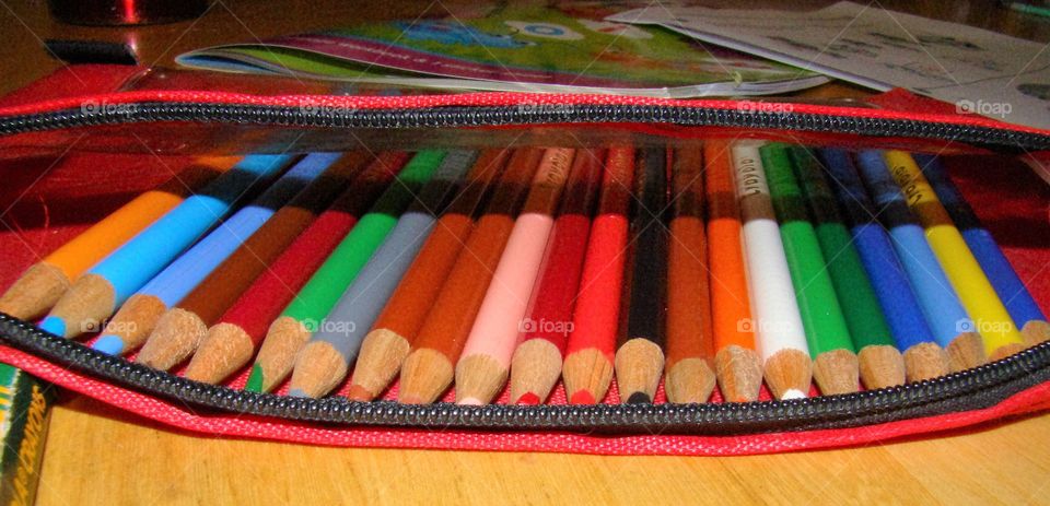 Colored pencils 