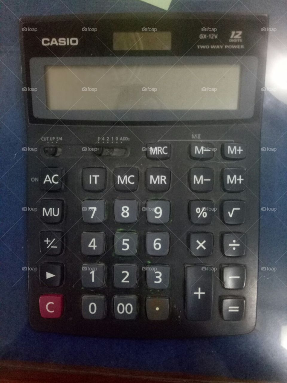 old and simple calculator