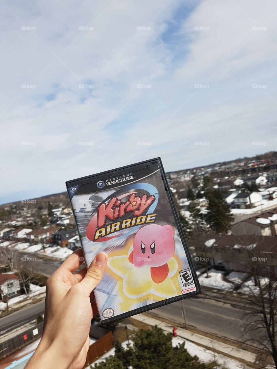 Kirby Air Ride GameCube Game in the Sky