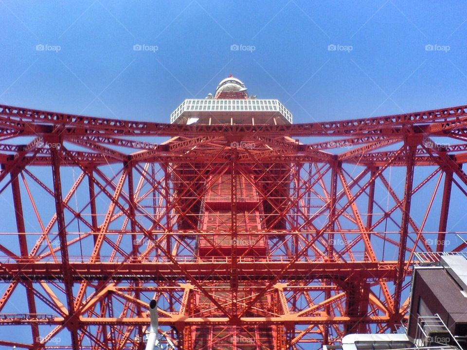 Up the Tokyo tower