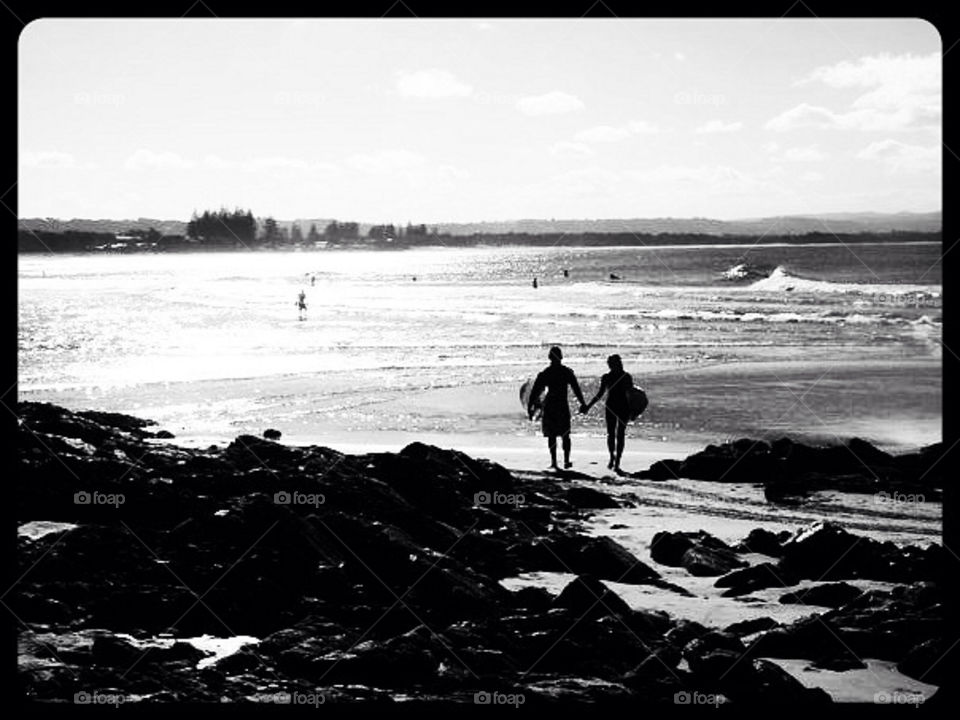 beach young white black by krispett