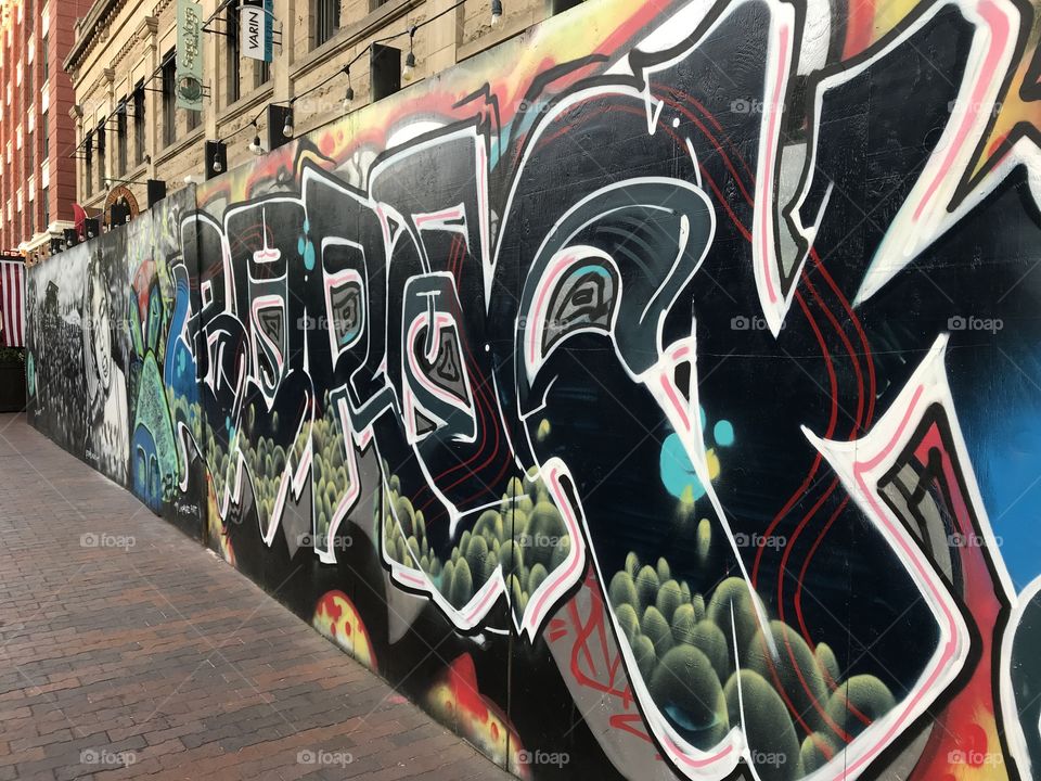 Downtown Art mural 