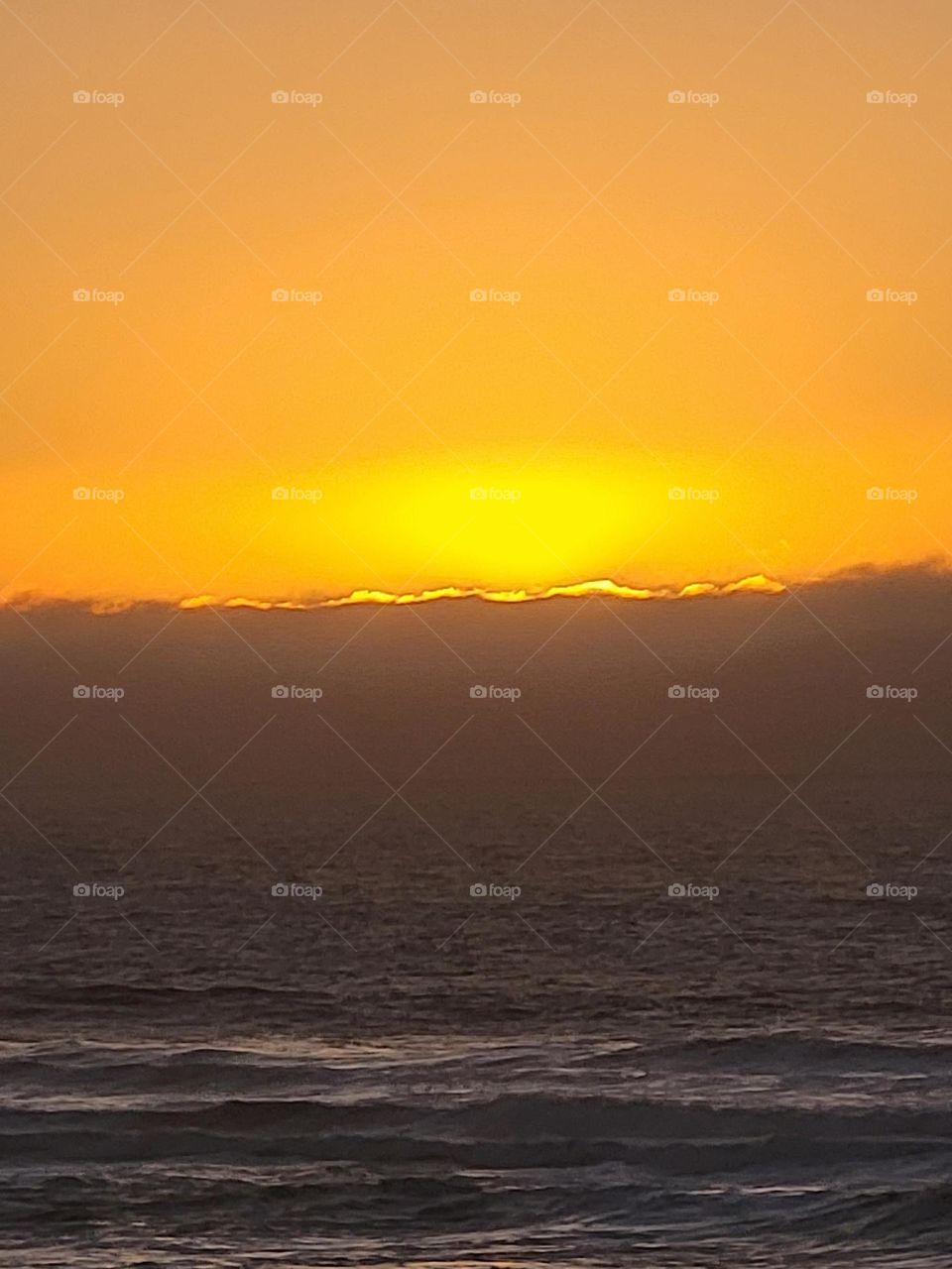 Sunset on the Pacific