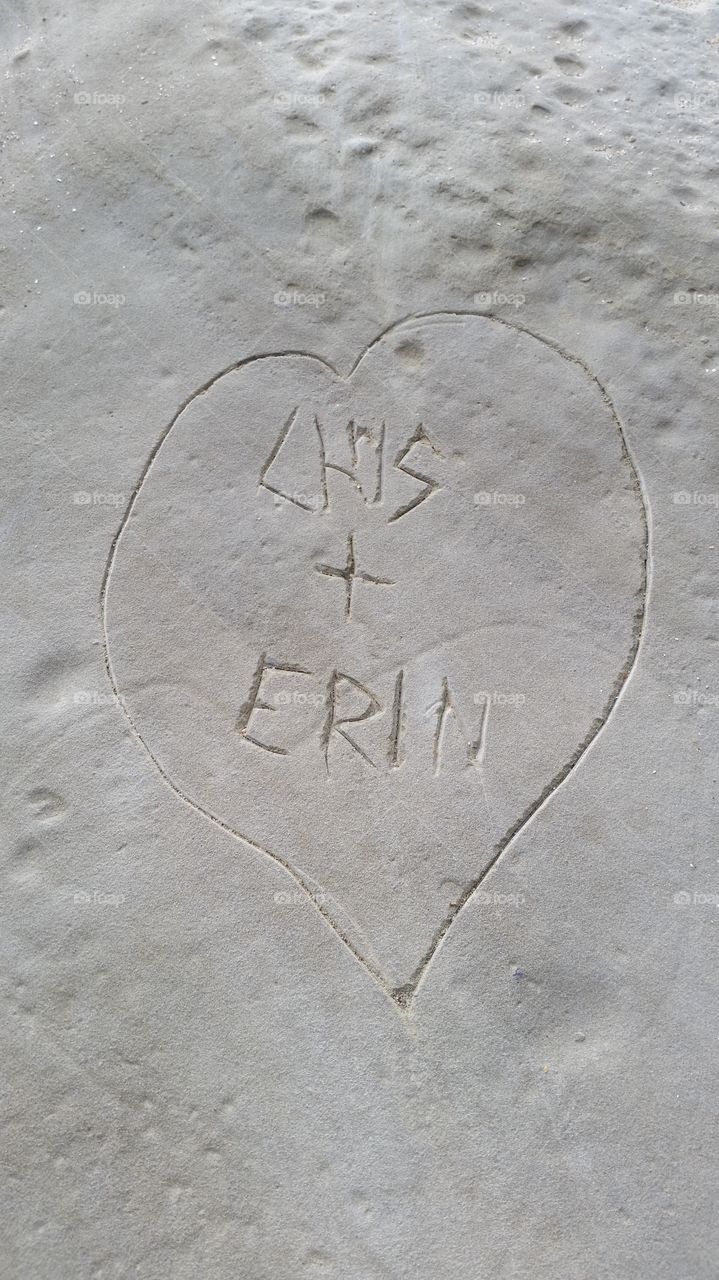 Chris + Erin in love