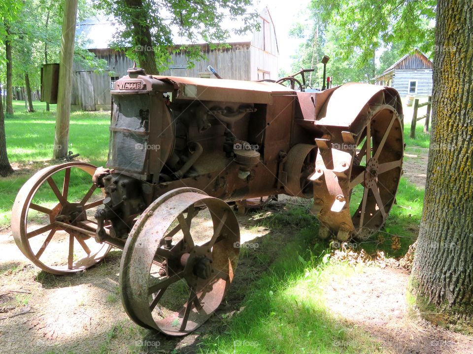 Antique Wallis Tractor