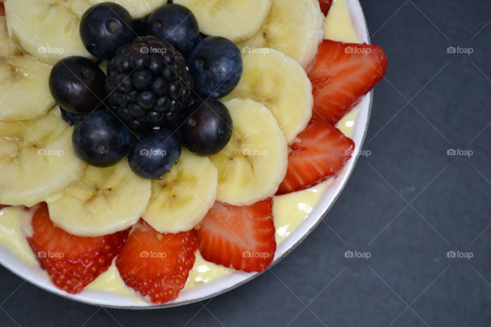 Fresh fruit smoothie