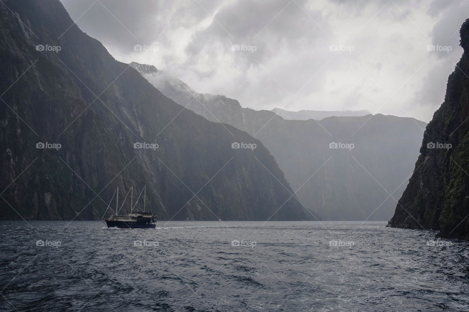 The wonderfully mystical Milford Sound, South Island, New Zealand 