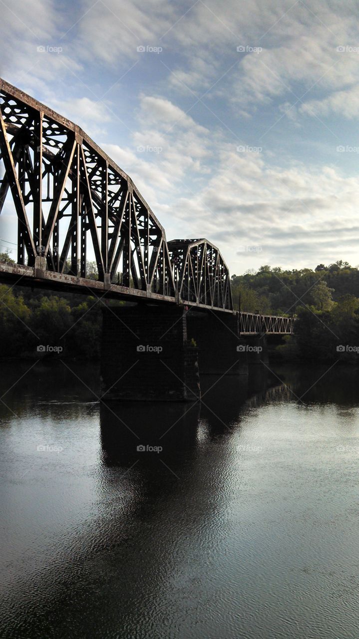 Bridge, Water, No Person, River, Travel