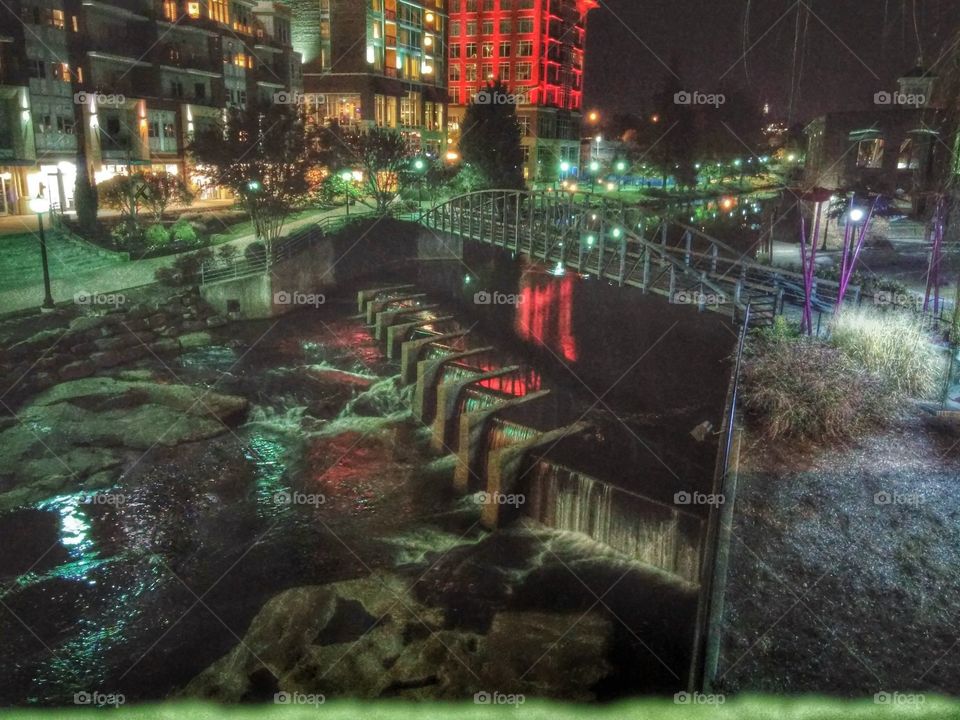 Greenville, SC. Just a night out with family.