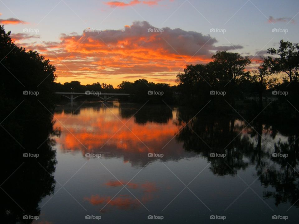 Sunset Clouds Illumination