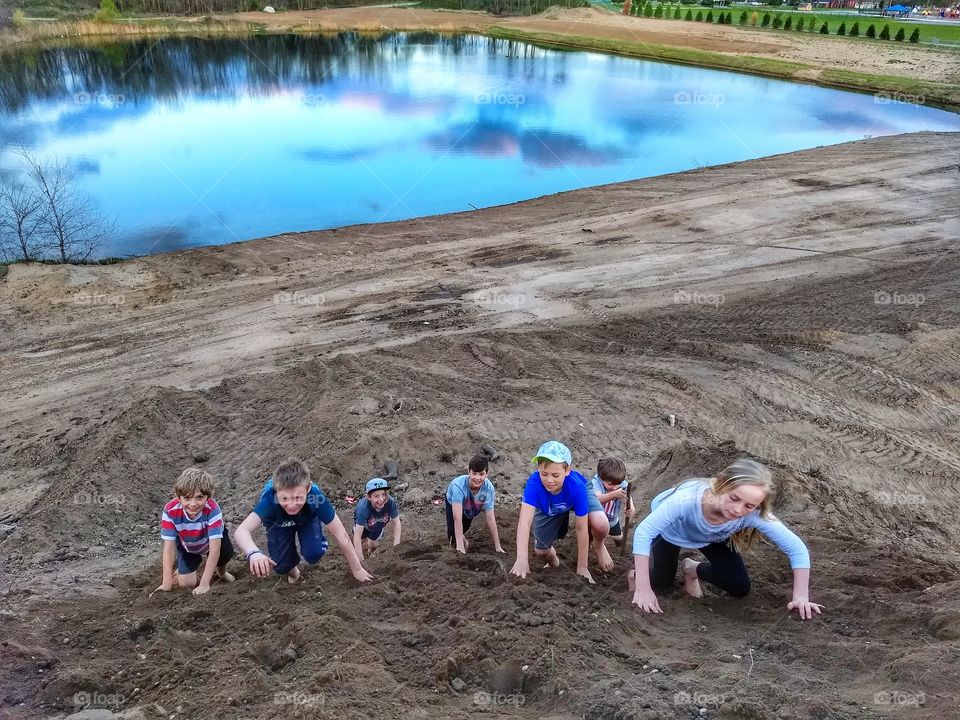 Race to be king of the hill…