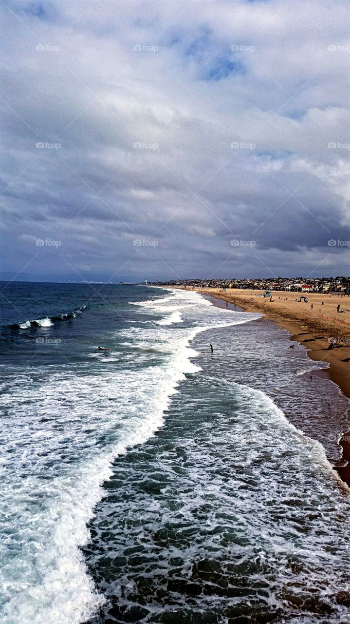 Overcast Morning at the Beach!