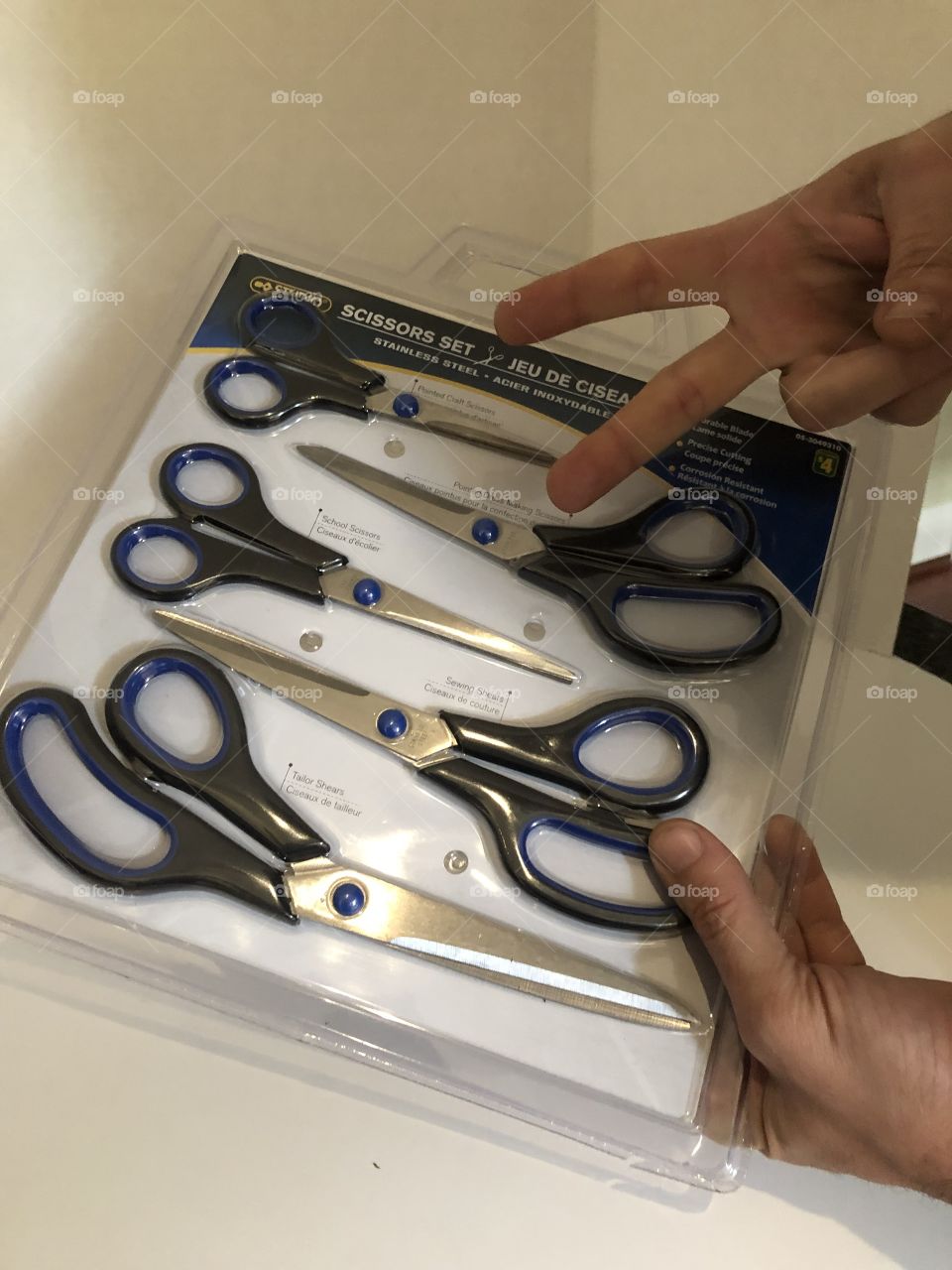 Overpackaged Irony - Needing scissors to cut open your new scissors!