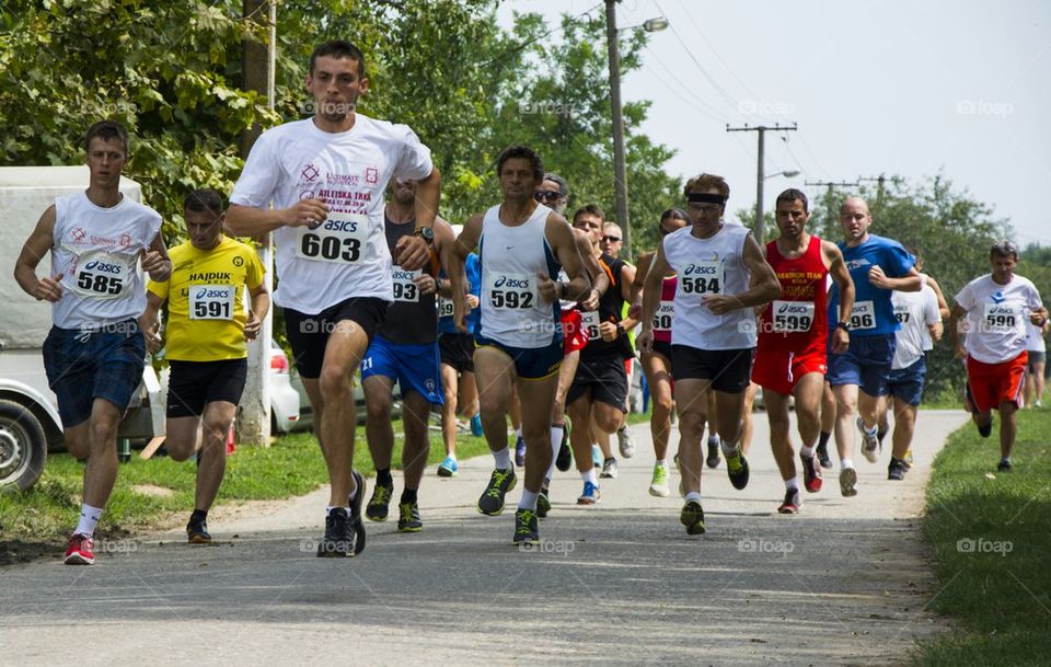 Race in triatlon