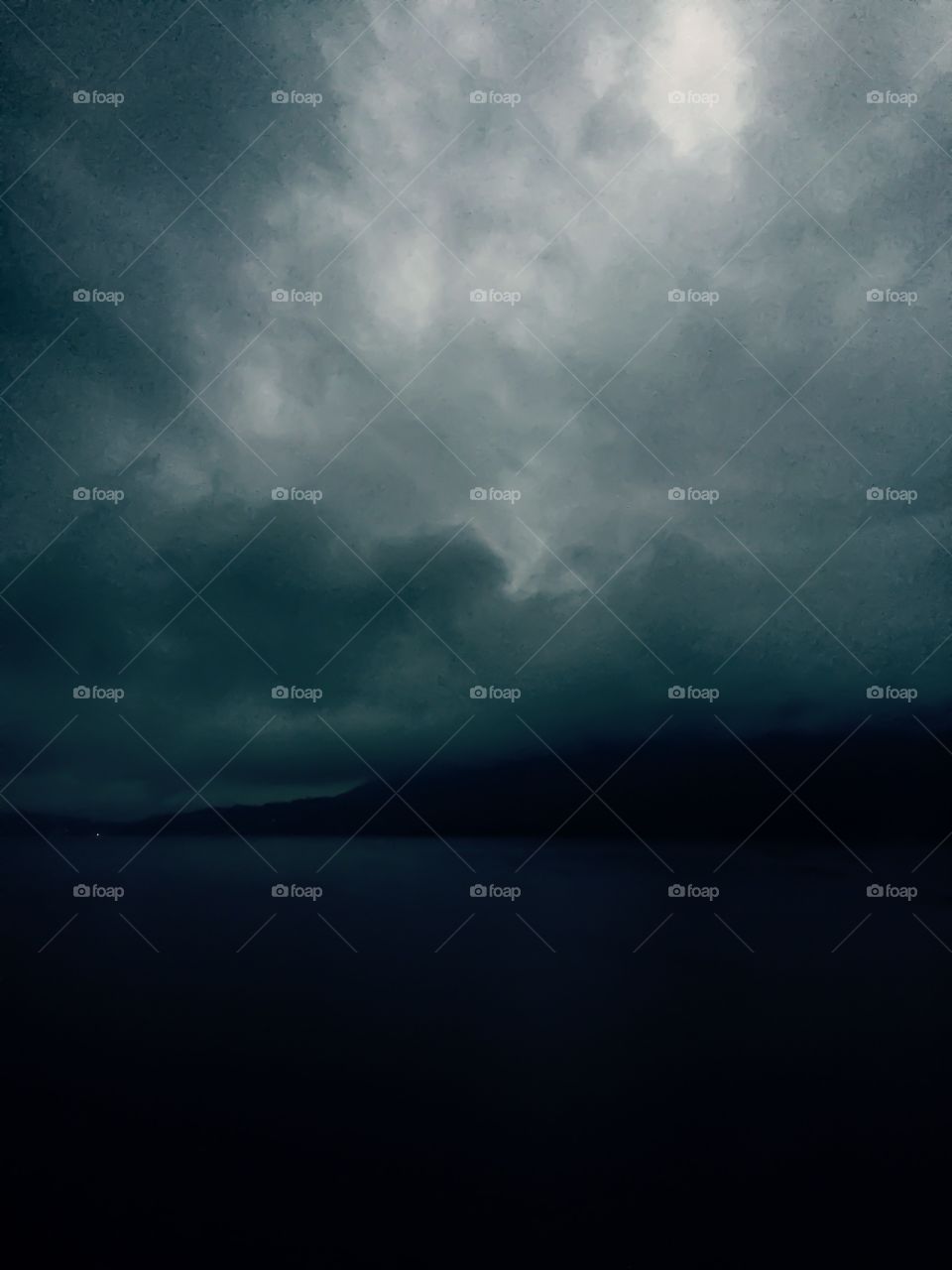 Sky, Storm, Landscape, Dark, No Person