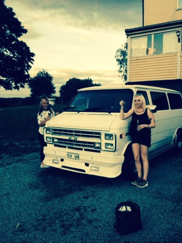 Girl car