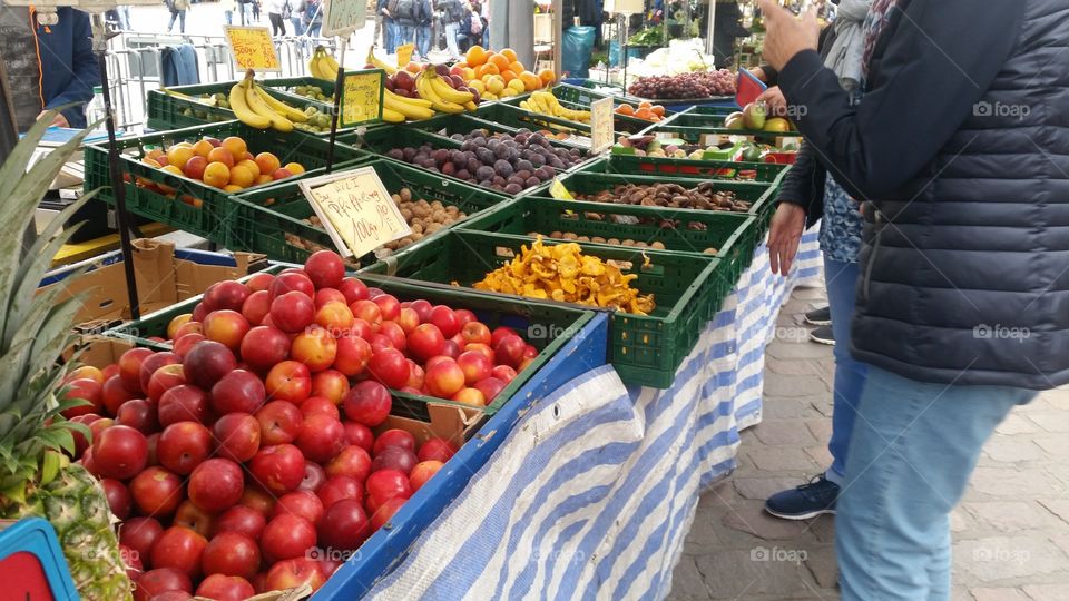 Market, Stall, Food, Grow, Fruit
