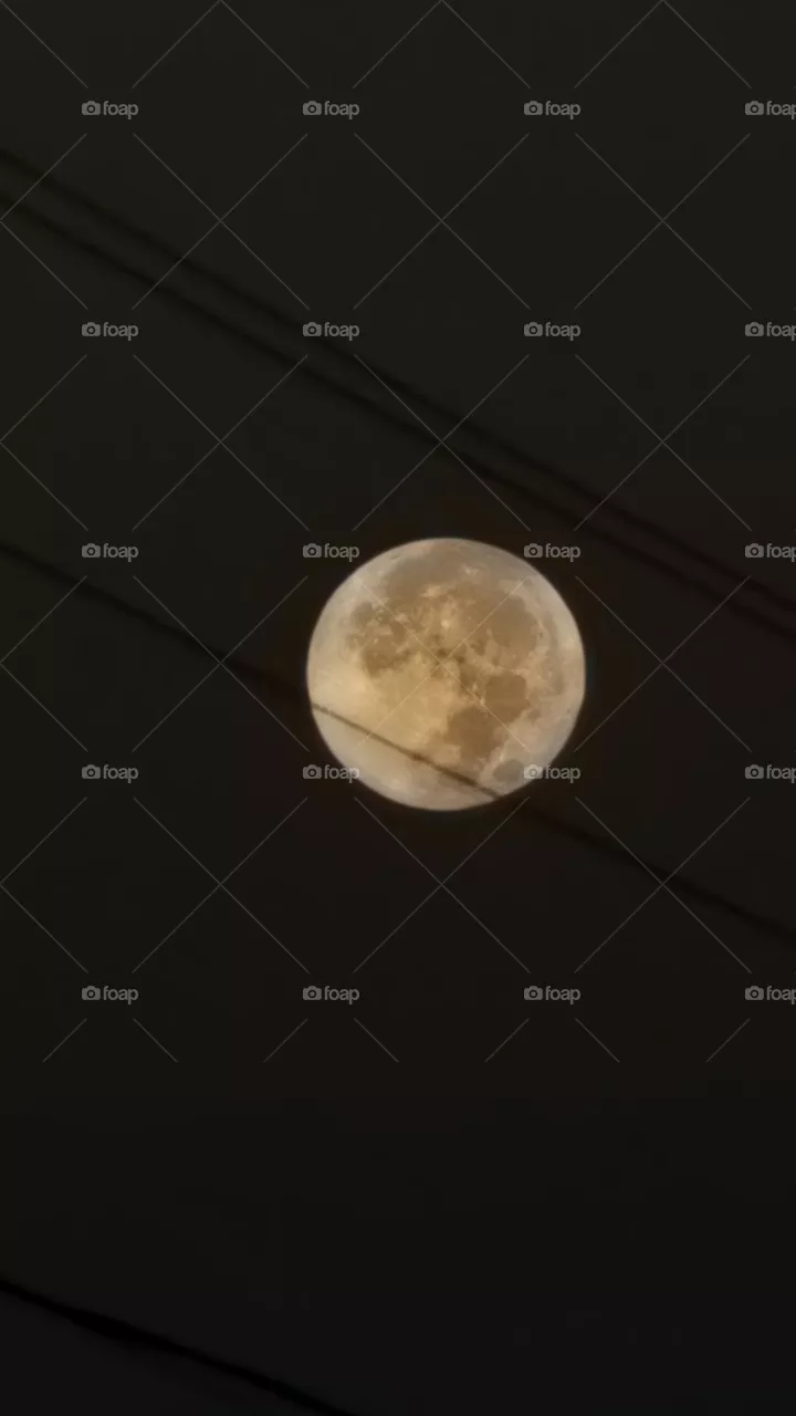 Gorgeous moon