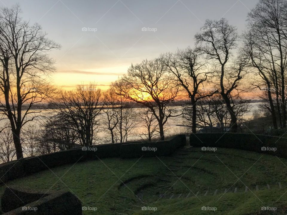 beautiful view of the Elbe river