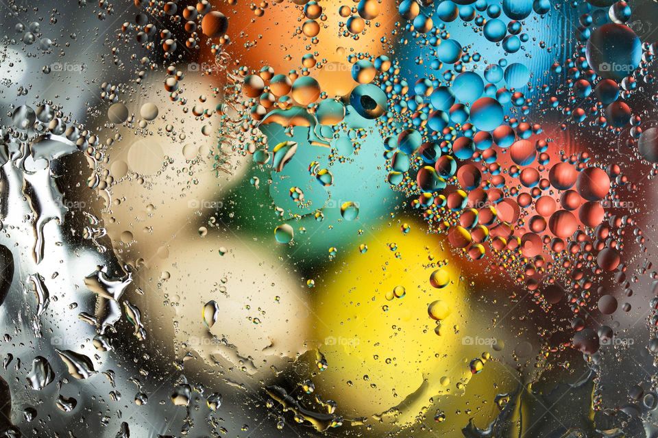 Abstract background of Eastern painted eggs