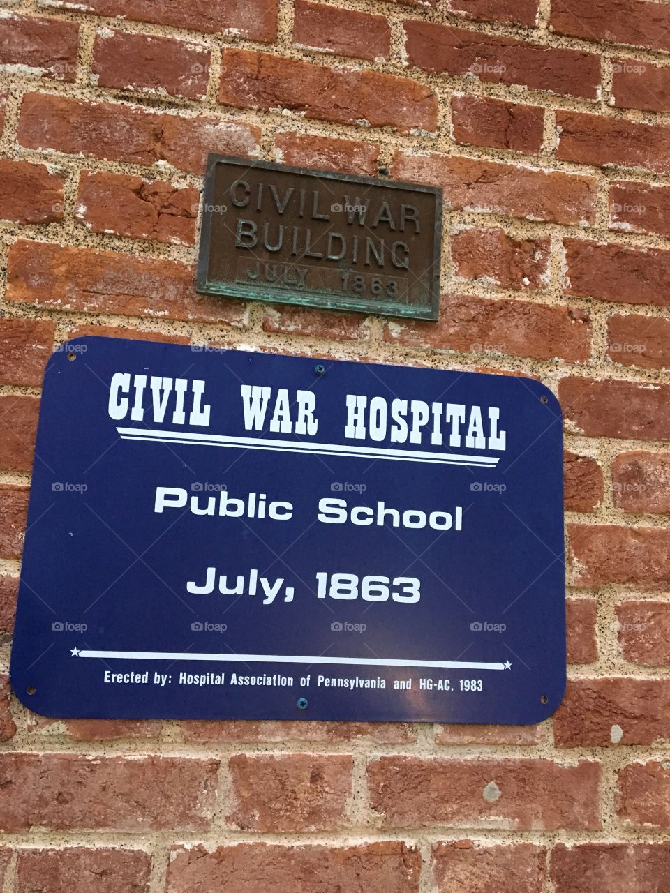 Civil War hospital 