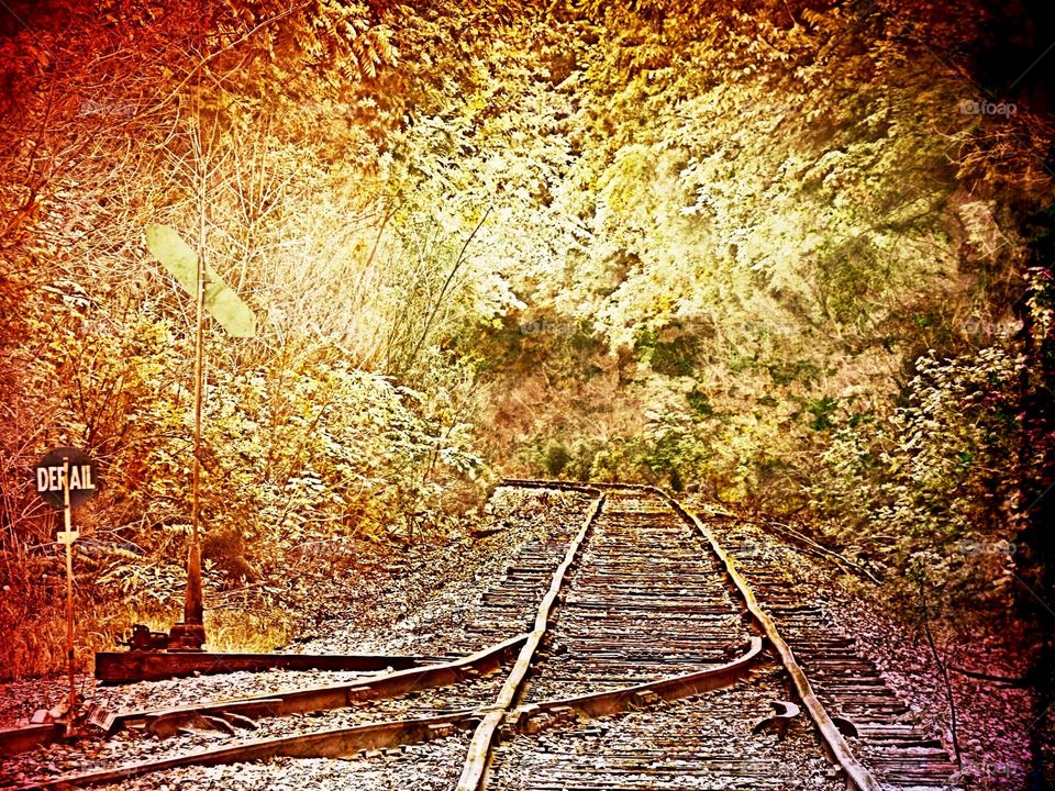 Going down the tracks

