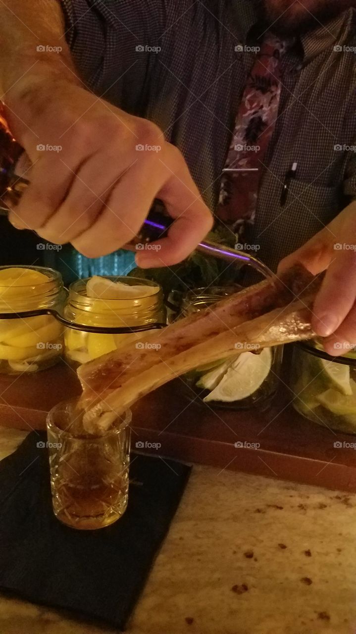 bone marrow luge shot