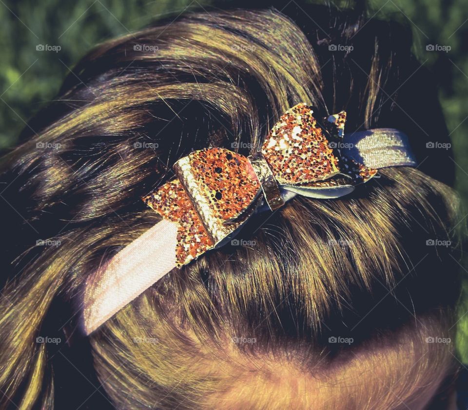 bow hair