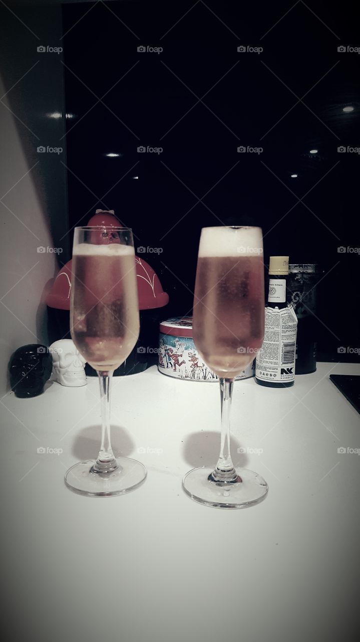champagne cocktails