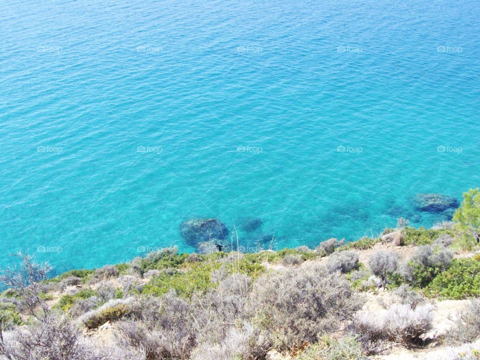 A beautiful view. Summer holidays spent on the seaside are my favorite kind of holidays. 