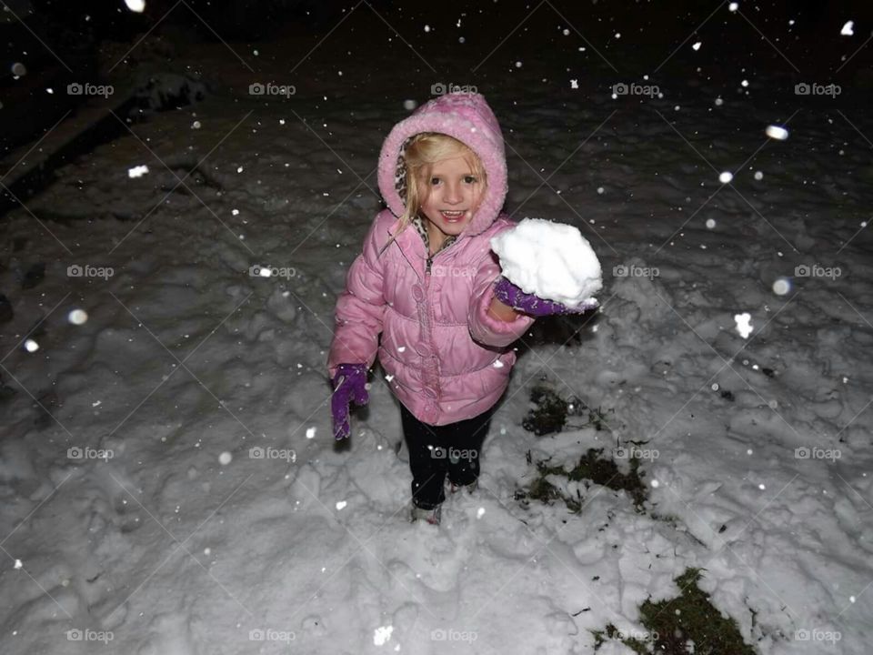 Winter, Child, Cold, People, Snow