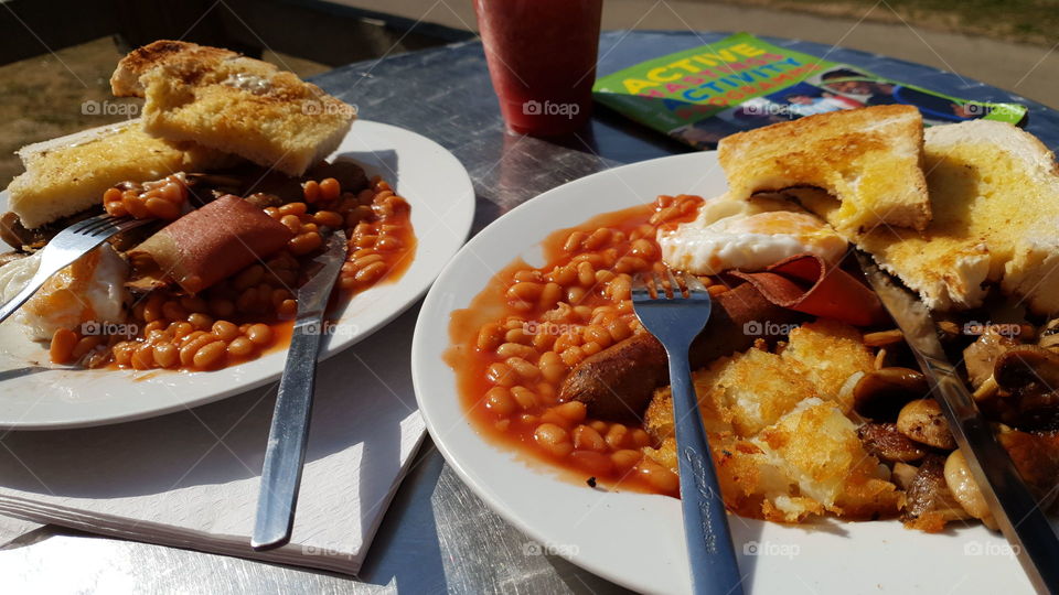 full English breakfast