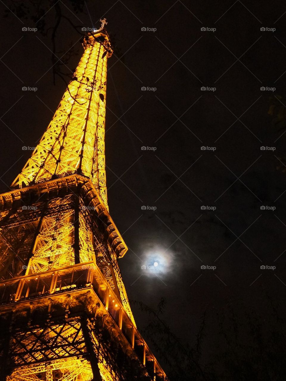 Eiffel Tower. Paris iconic architecture