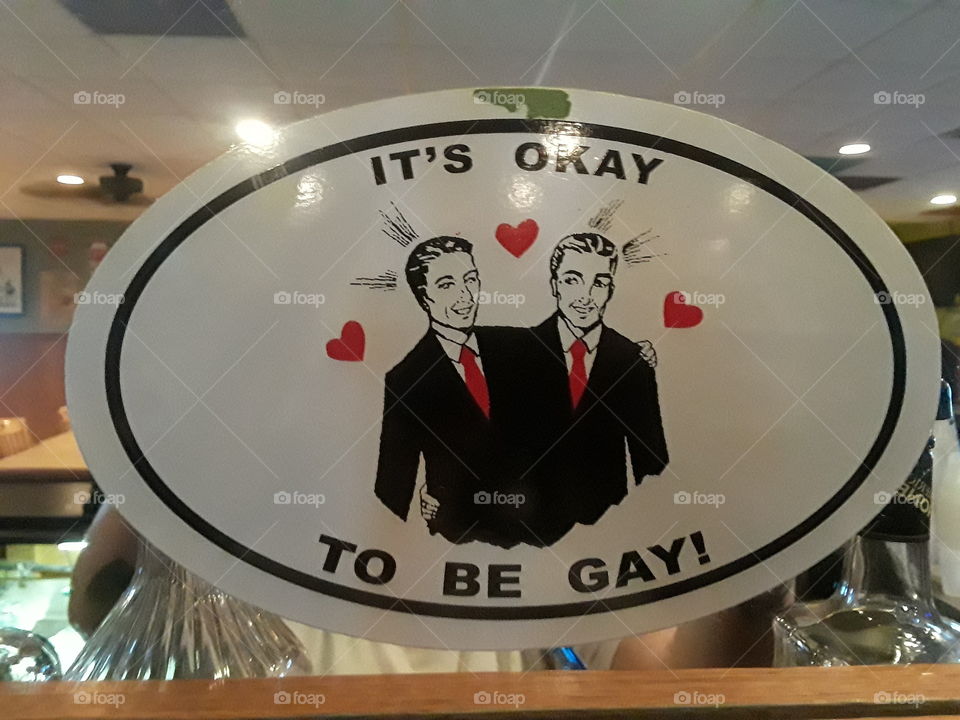 it's ok to be gay...