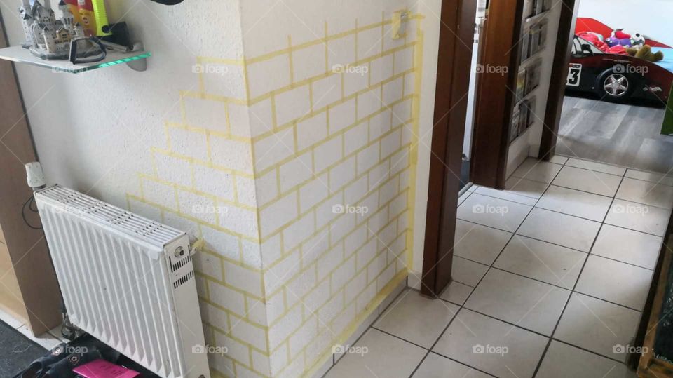 eigene WandgestaltungVorbereitung