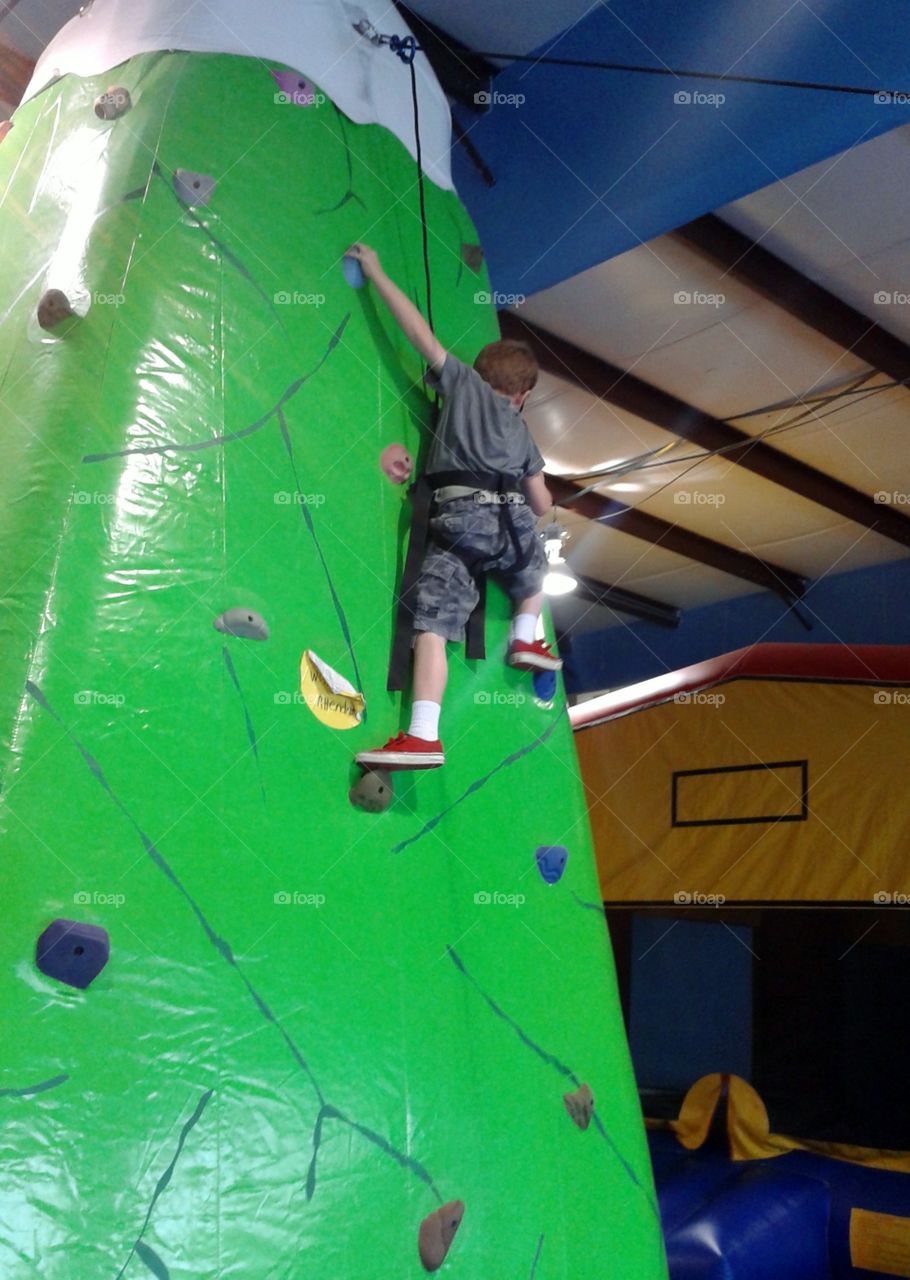 climbing wall