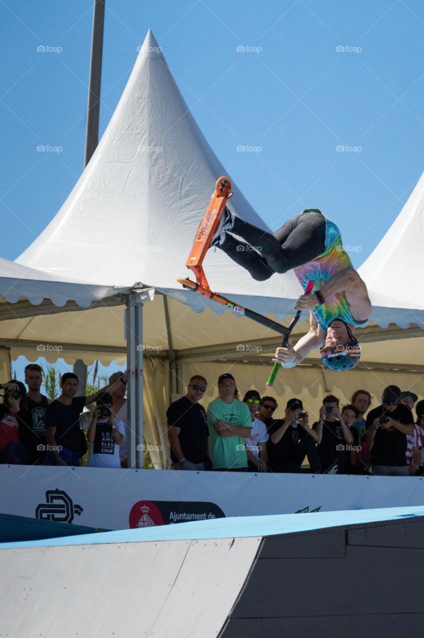 Mortal en patinete