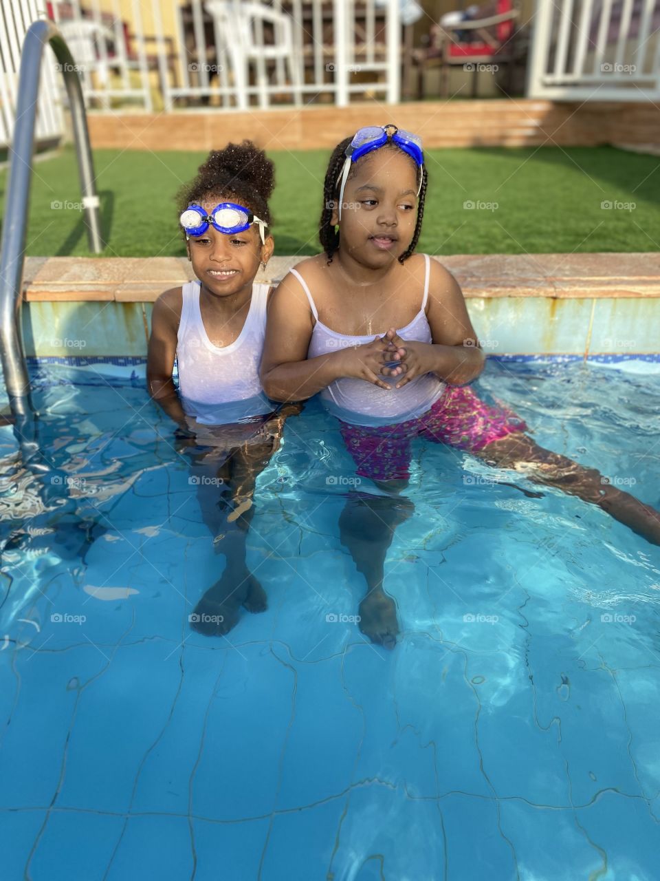 Happy day with family members 