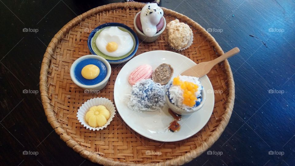 Thai  desserts