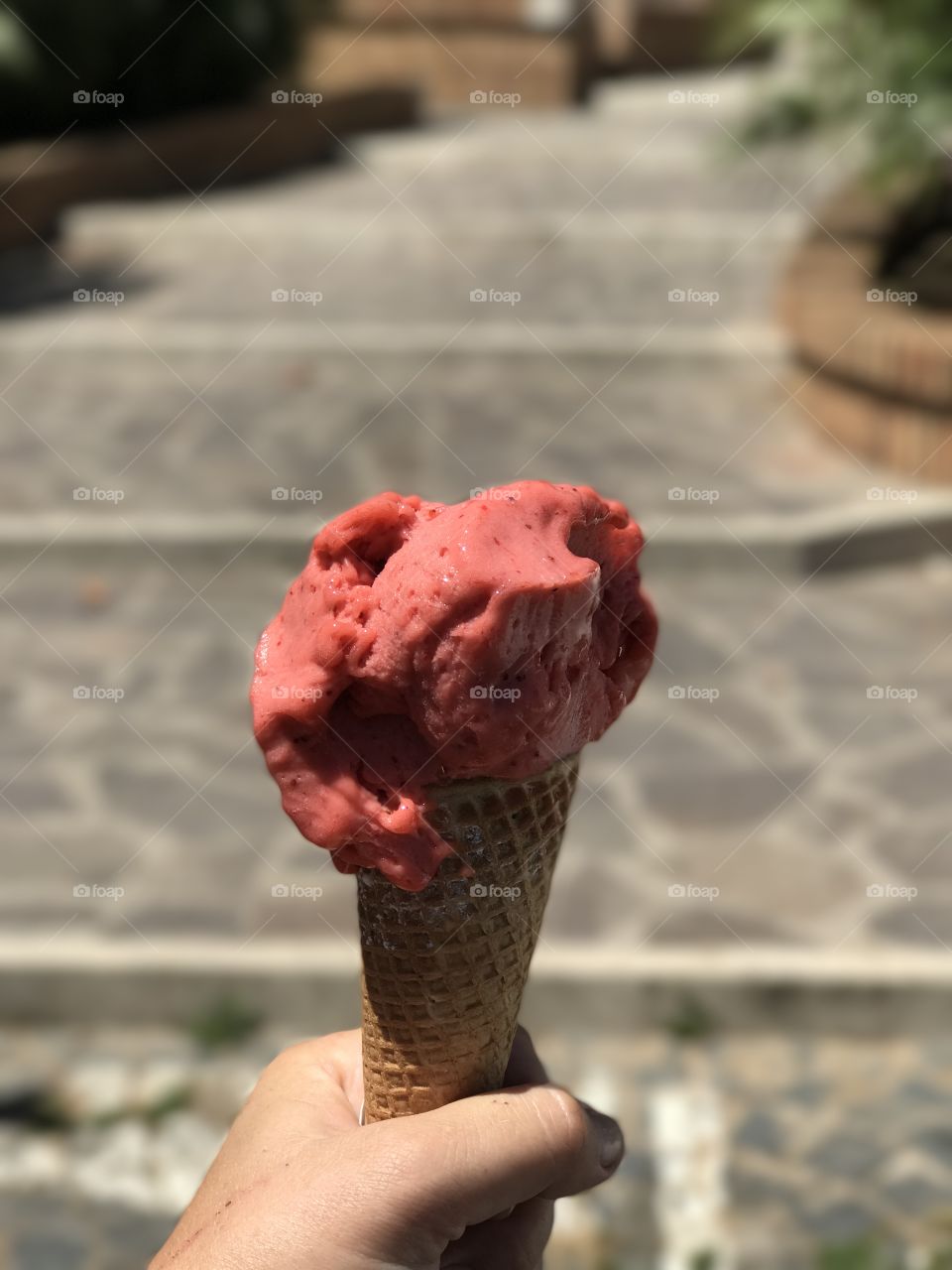 Gelato fragoloso