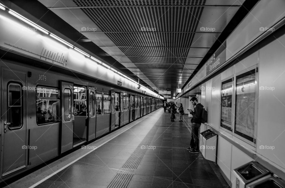 Kreshnik Iballi. underground metro 