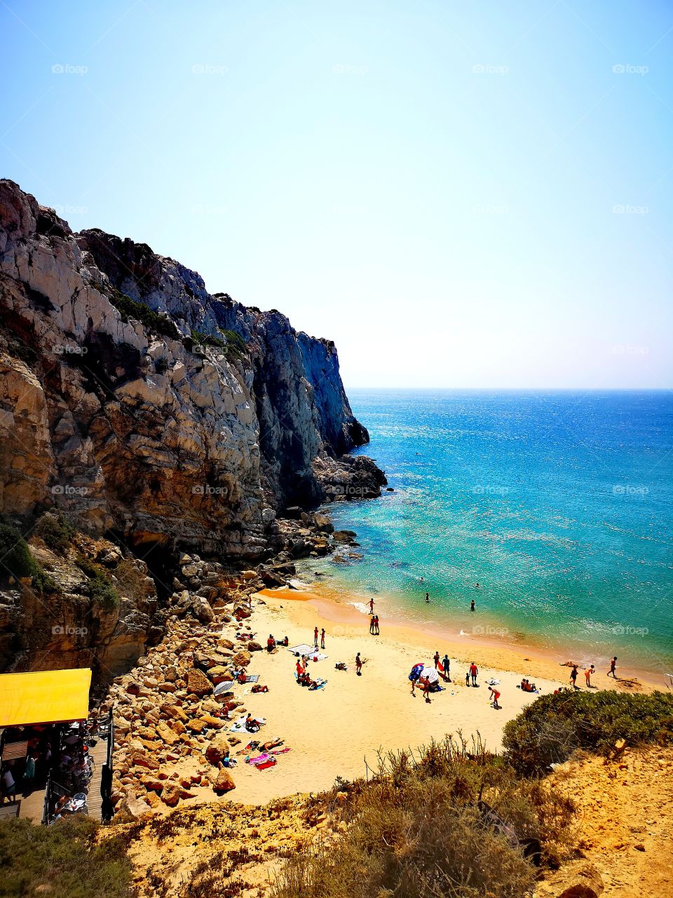 View of the Algarve